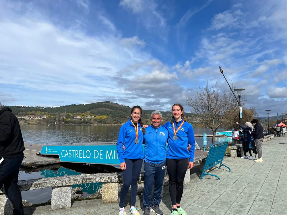 Noemí Savin y Sofía Naboni, del Tiempo Libre, subcampeonas de España de larga distancia