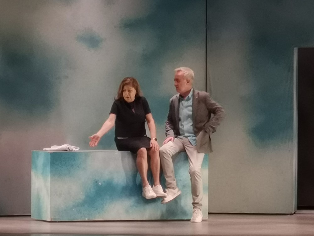 Carlos Hipólito y Mapi Sagaseta representan ‘Rita’ en el Centro Cultural de Adra