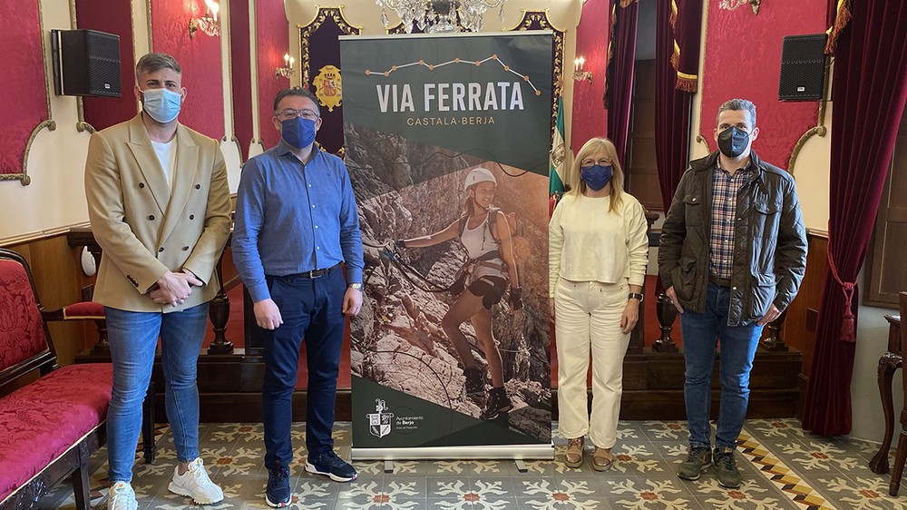 Berja inaugura este viernes la Vía Ferrata de Castala