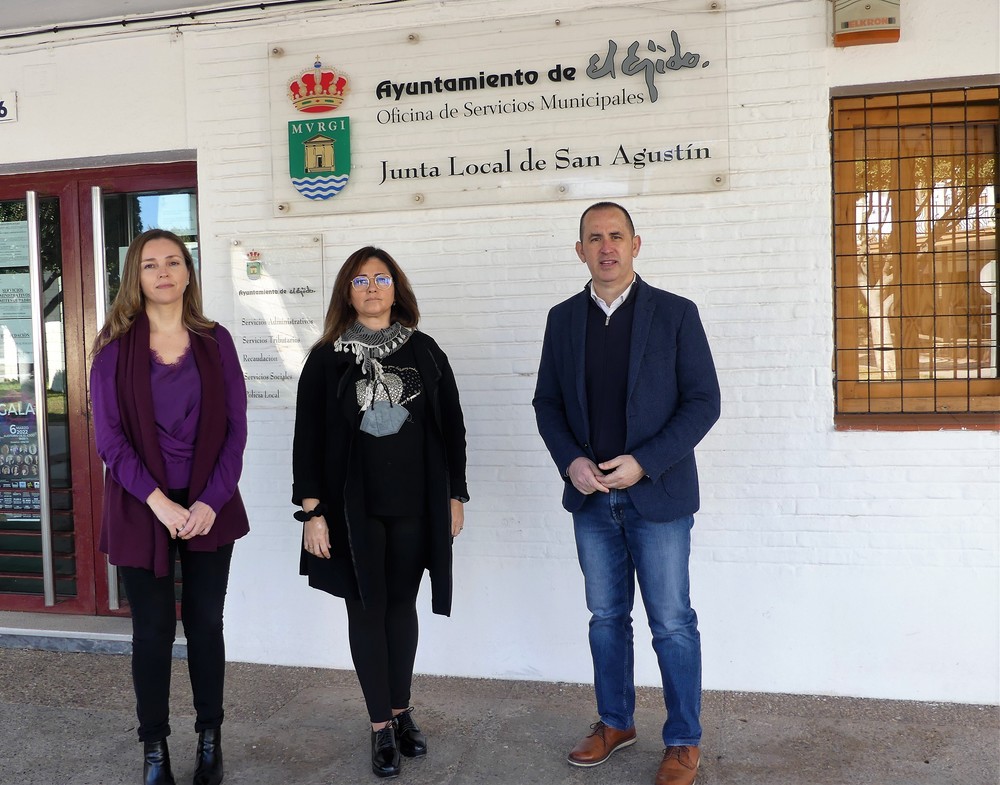 Vargas: “Hay que poner ya sobre la mesa inversiones para San Agustín, debemos revitalizar este núcleo urbano de El Ejido”