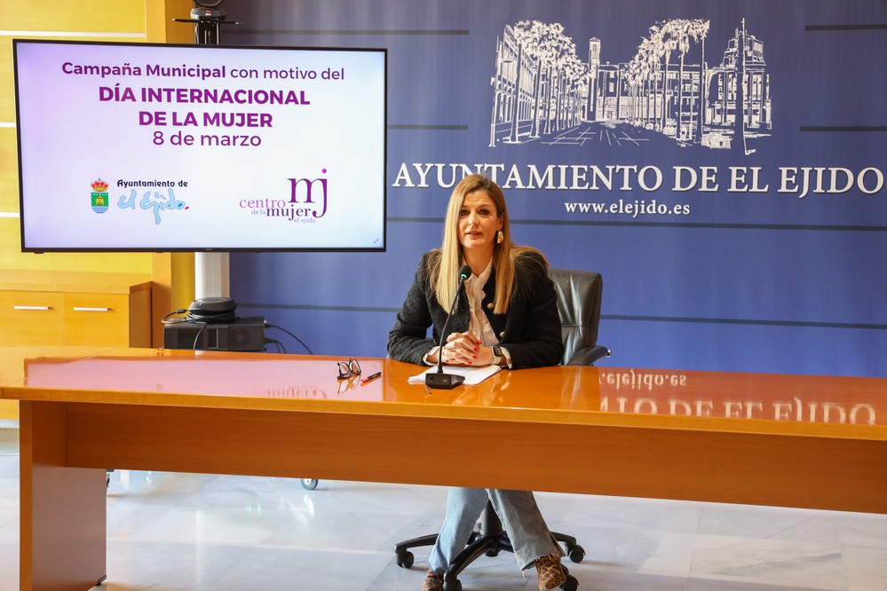 El Ejido celebra el 8 de marzo con una Campaña Municipal con 20 actividades encaminadas a promover una mayor sensibilización en materia de igualdad