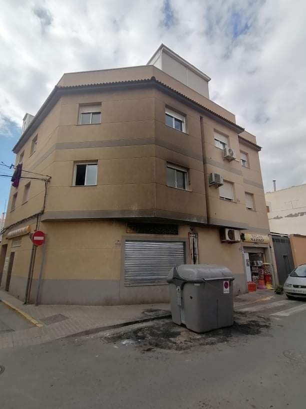 Un incendio provocado afecta a una vivienda de Balerma