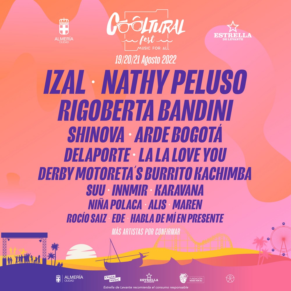 Shinova, Delaporte y Derby Motoreta’s Burrito Kachimba se suman al cartel de Cooltural Fest