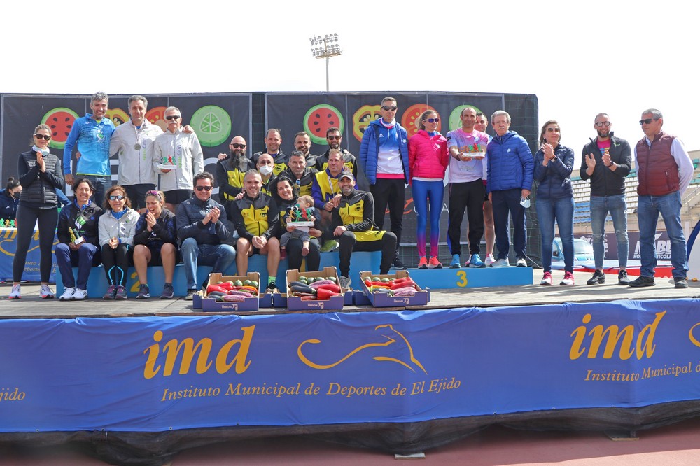 El CDBR Muebles Mesa El Ejido se alza con el primer puesto por equipos en la XV Media Maratón Ciudad de las Hortalizas de El Ejido