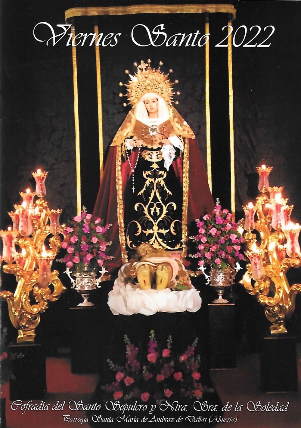 La Cofradía del Viernes Santo de Dalías presenta su programa para la Semana Santa de 2022