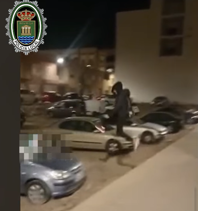 Detenido un joven por vandalizar vehículos en El Ejido