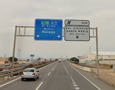 Colisión en cadena en la Autovía del Mediterráneo