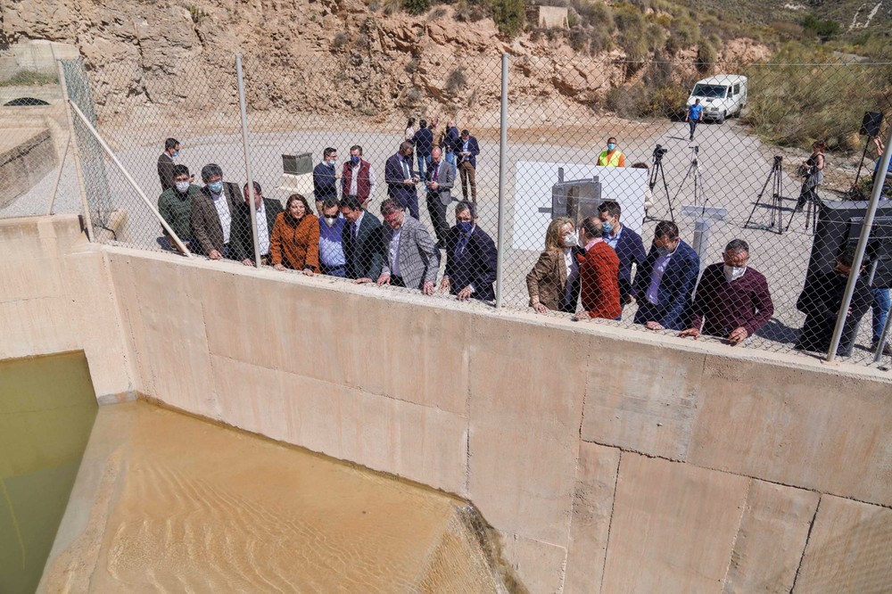  Inaugurado el nuevo tramo del Canal Beninar-Aguadulce que garantiza agua de riego a los agricultores del Poniente