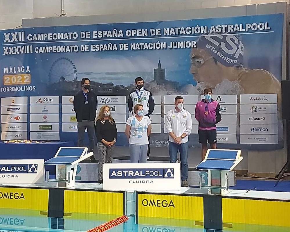 Adrián Pérez, del Mare Nostrum, bronce nacional en 200 mariposa