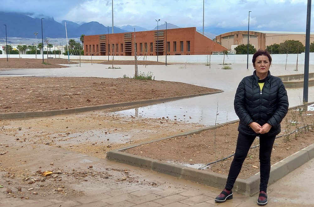 El PSOE de El Ejido denuncia “la falta de previsión y soluciones” del Gobierno local ante las inundaciones por las últimas lluvias en el Parque y el CEIP Mirasierra de Las Norias