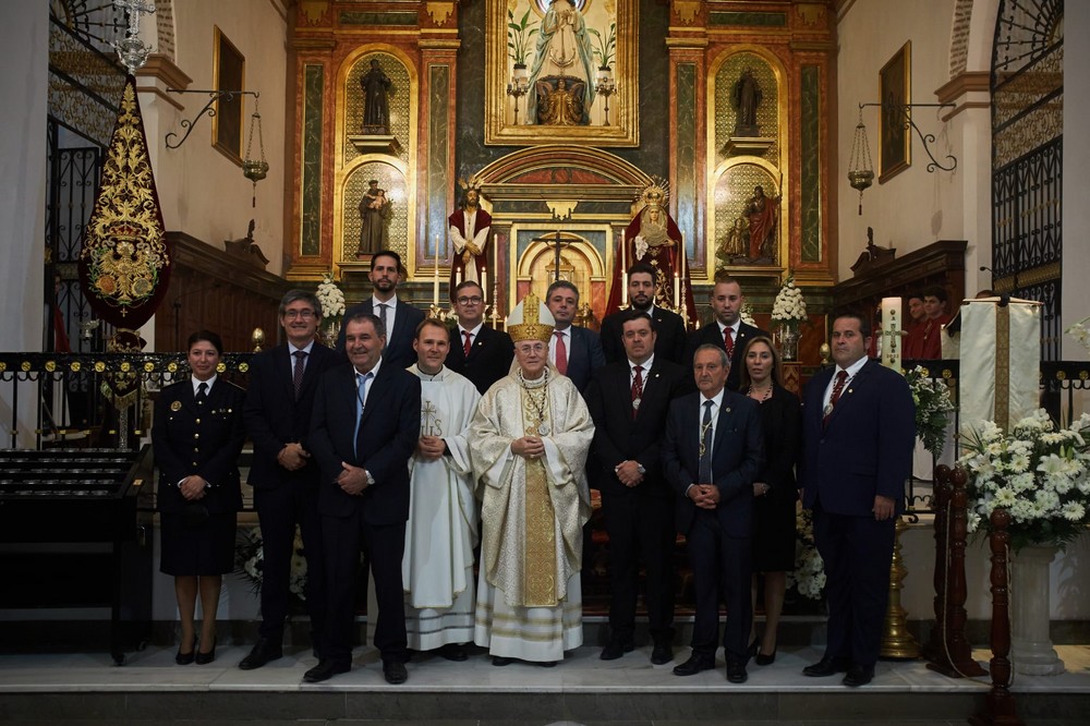 La Hermandad del Prendimiento celebra la Santa Misa de clausura de su XXV aniversario fundacional