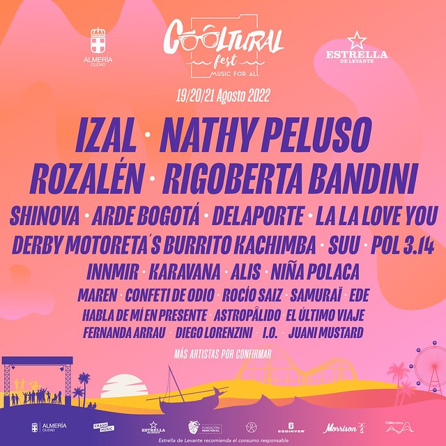 Rozalén encabeza la nueva tanda de artistas y bandas que se suman a Cooltural Fest