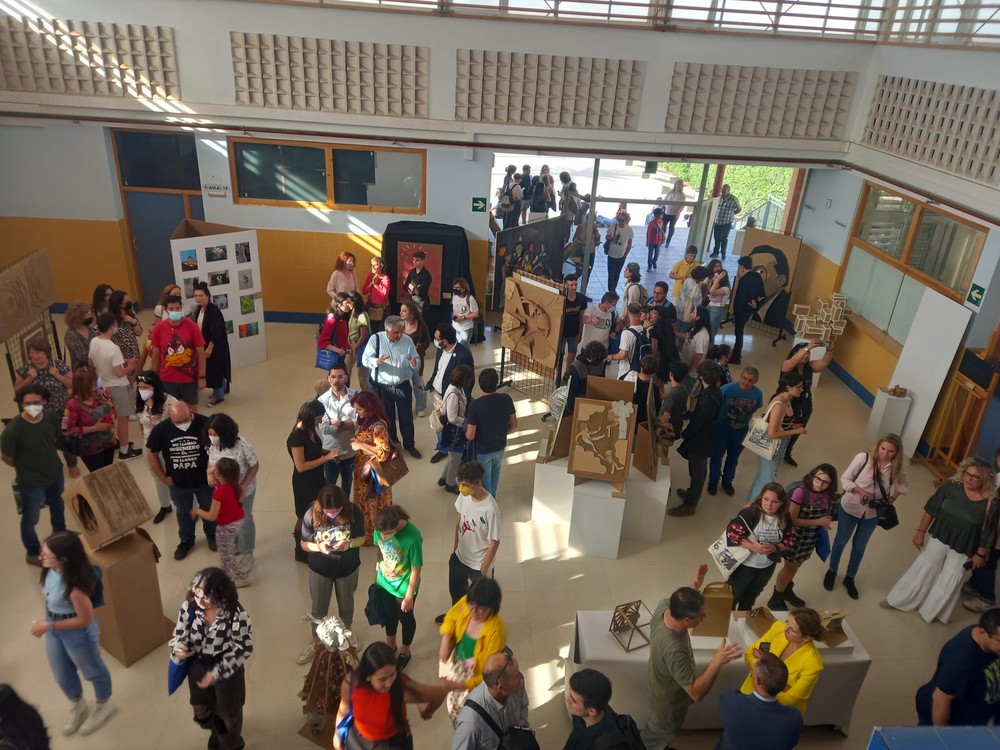 La I Muestra almeriense de Bachillerato de Artes se celebra en el IES Santo Domingo de El Ejido