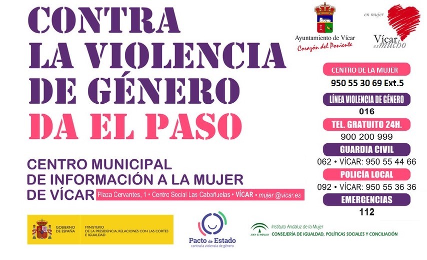 El CMIN de Vícar retoma su actividad para ayudar a las víctimas de violencia de género