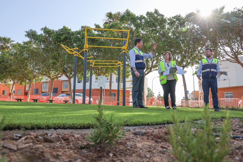 A punto de concluir las obras de remodelación integral de la Plaza Francisco Navarrete