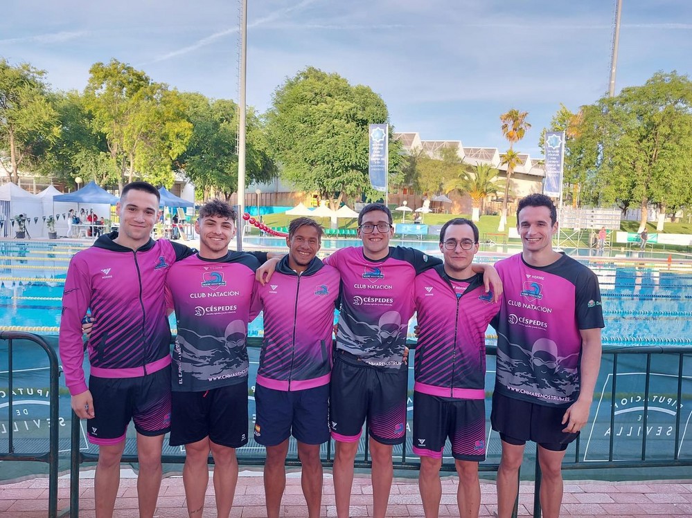 Mare Nostrum se cuelga ocho medallas en el XXIV Trofeo de Natación Villa Mairena de Aljarafe