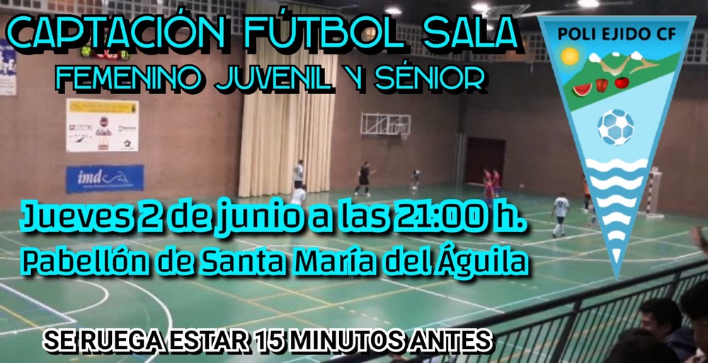 El Poli Ejido inicia las jornadas de captación con el fútbol sala femenino