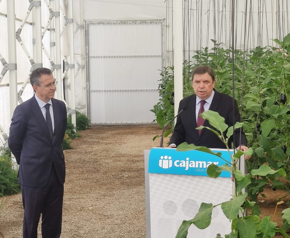 El Ministro de Agricultura visita la Estación Experimental de 'Las Palmerillas'