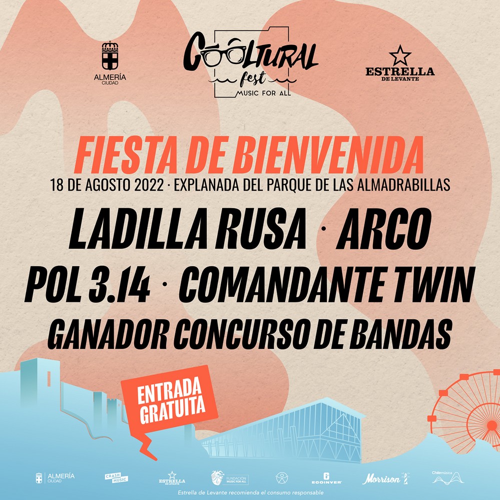 Cooltural Fest suma una fiesta de bienvenida  que será el 18 de agosto y con entrada libre
