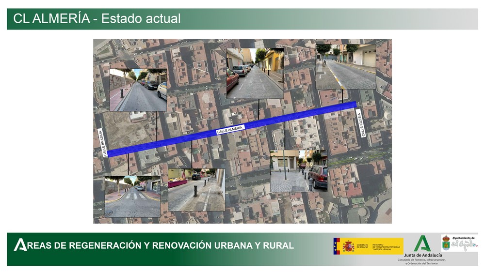A Junta de Gobierno el ‘Proyecto de regeneración y renovación urbana de calle Almería’