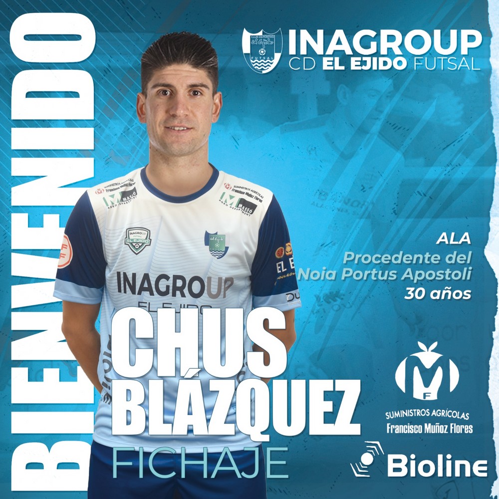Inagroup El Ejido Futsal suma gol con Chus