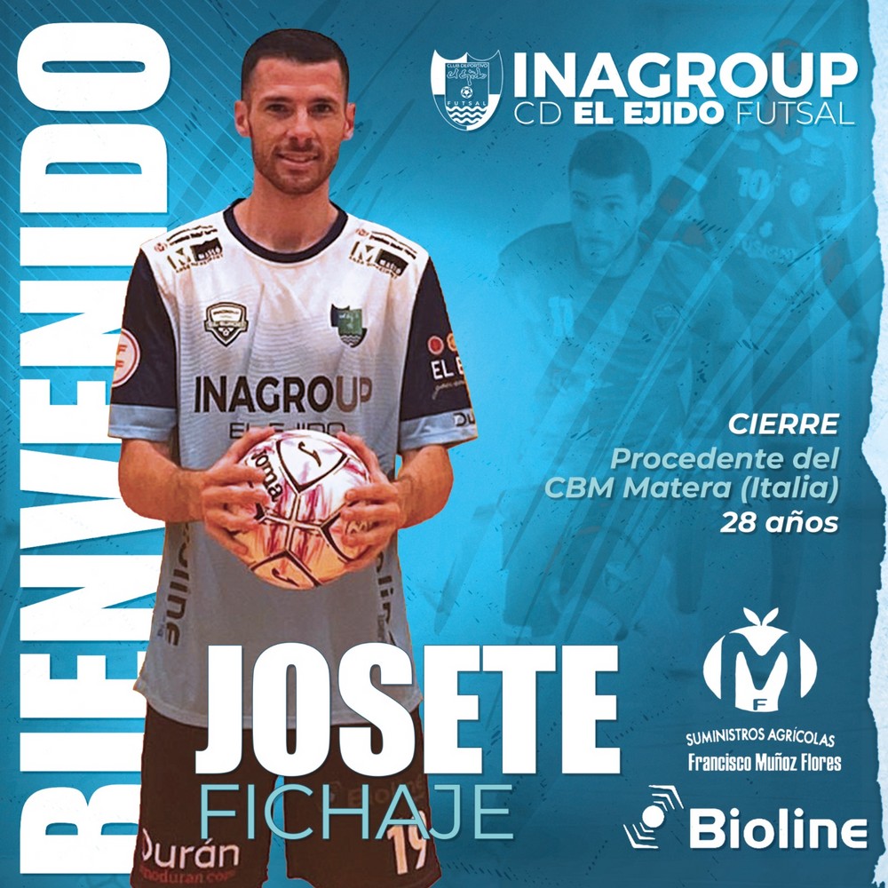 Inagroup El Ejido Futsal firma al cierre Josete