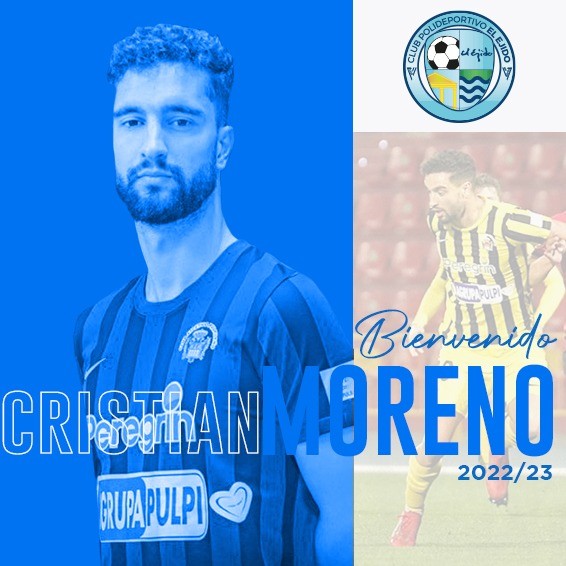 Regresa al Polideportivo El Ejido el defensa Cristian Moreno