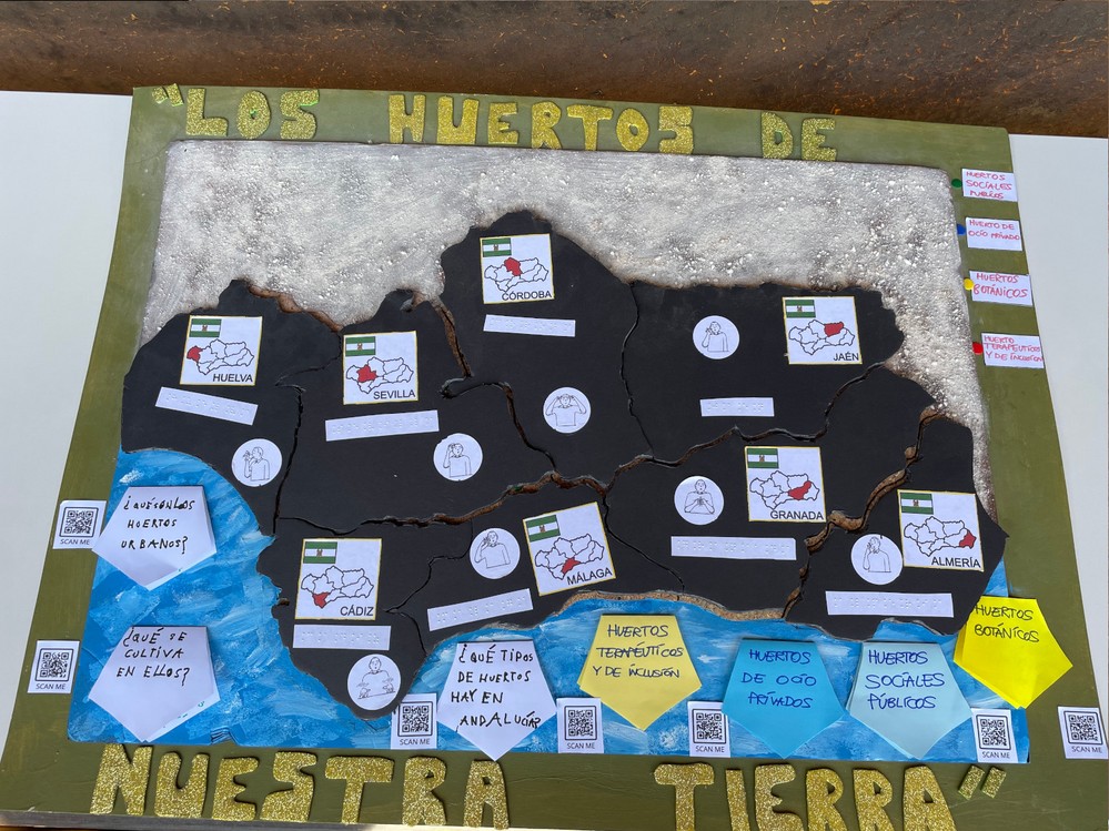 El colegio y el instituto de Santa María del Águila de El Ejido, premiados en el concurso escolar ‘Andalucía en un mapa’