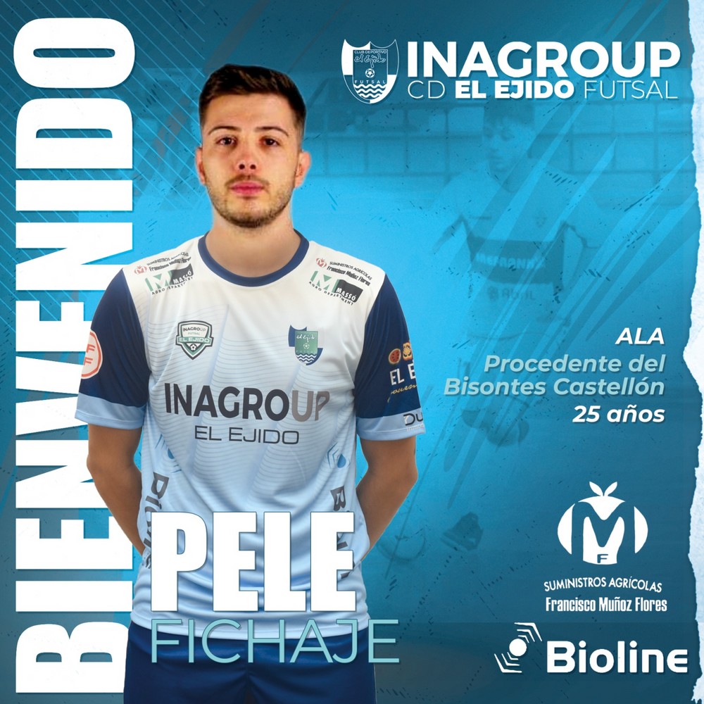 Inagroup El Ejido Futsal firma al ala diestro Pele