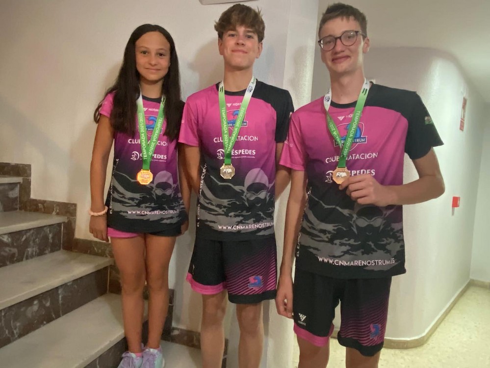 Mare Nostrum se cuelga cuatro medallas en el Campeonato de Andalucía de verano