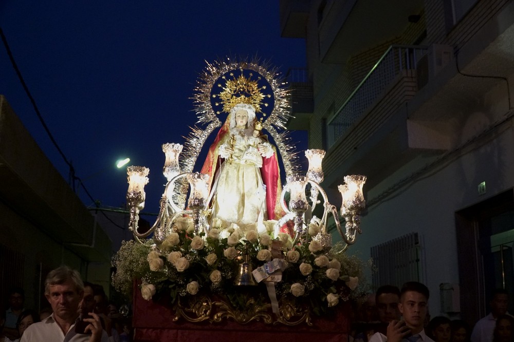 La barriada abderitana de La Curva celebra sus fiestas en honor a su patrona, la Santísima Virgen de la Vega