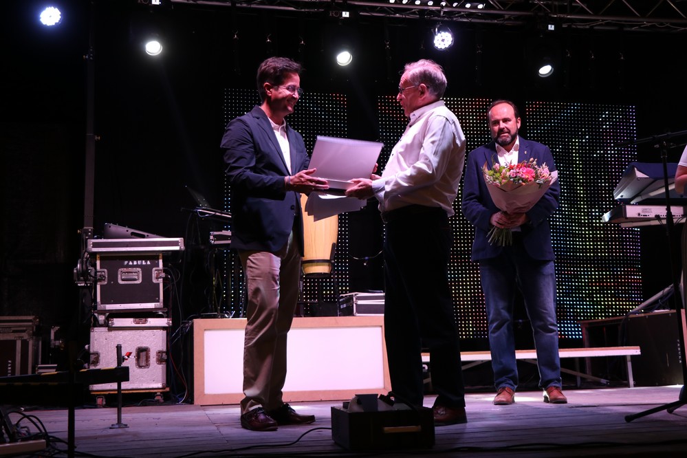Juan Francisco Díaz pregona las Fiestas del Carmen de Almerimar