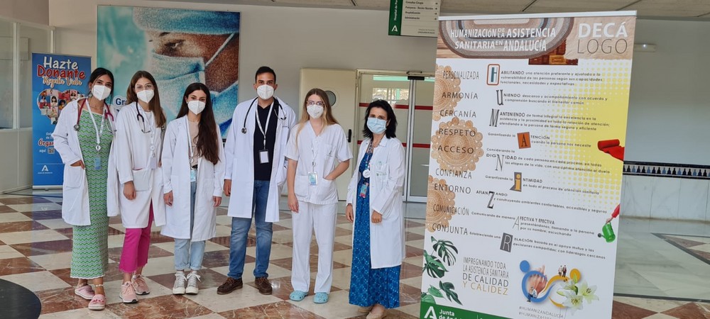Estudiantes de Medicina realizan prácticas extracurriculares en el Hospital Universitario Poniente