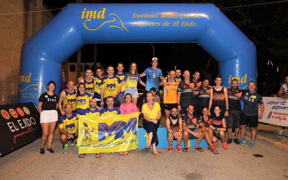 400 runners recorren Balerma en la IX edición de la Carrera Nocturna