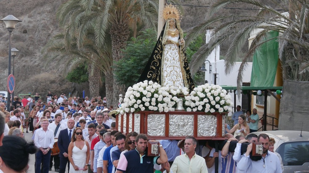La barriada de Guainos vive con fervor sus fiestas patronales en honor a la Virgen de los Dolores