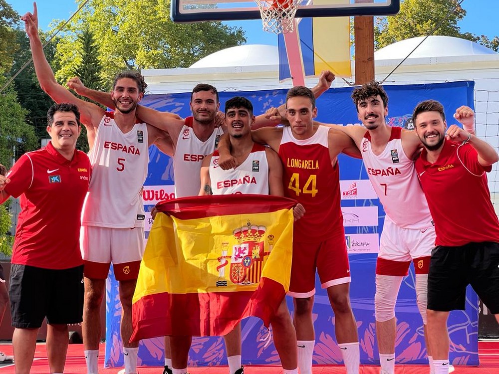 Nuevo éxito de Raúl Fernández con la selección española de 3x3