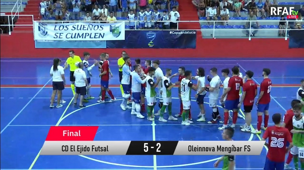 Inagroup El Ejido Futsal y Córdoba Patrimonio de la Humanidad se verán en semis de la Copa de Andalucía