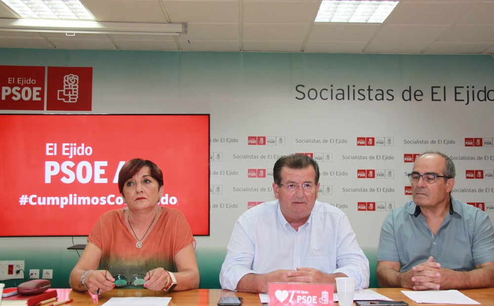El PSOE de El Ejido trabajará por 'recuperar el impulso y liderazgo del municipio'