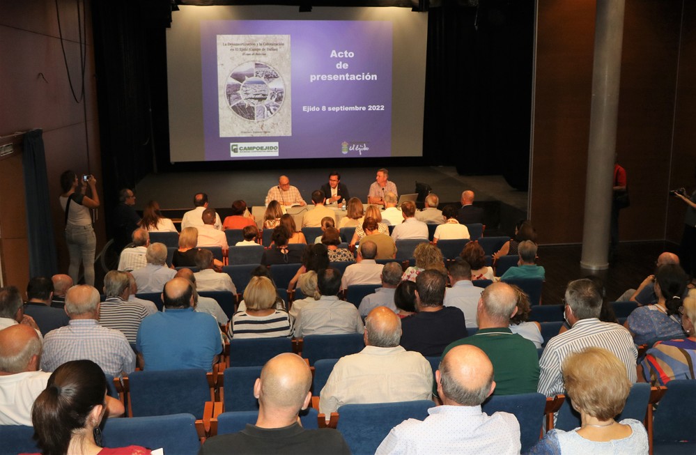 Presentación del libro ‘La desamortización y colonización en El Ejido. El caso de Balerma’
