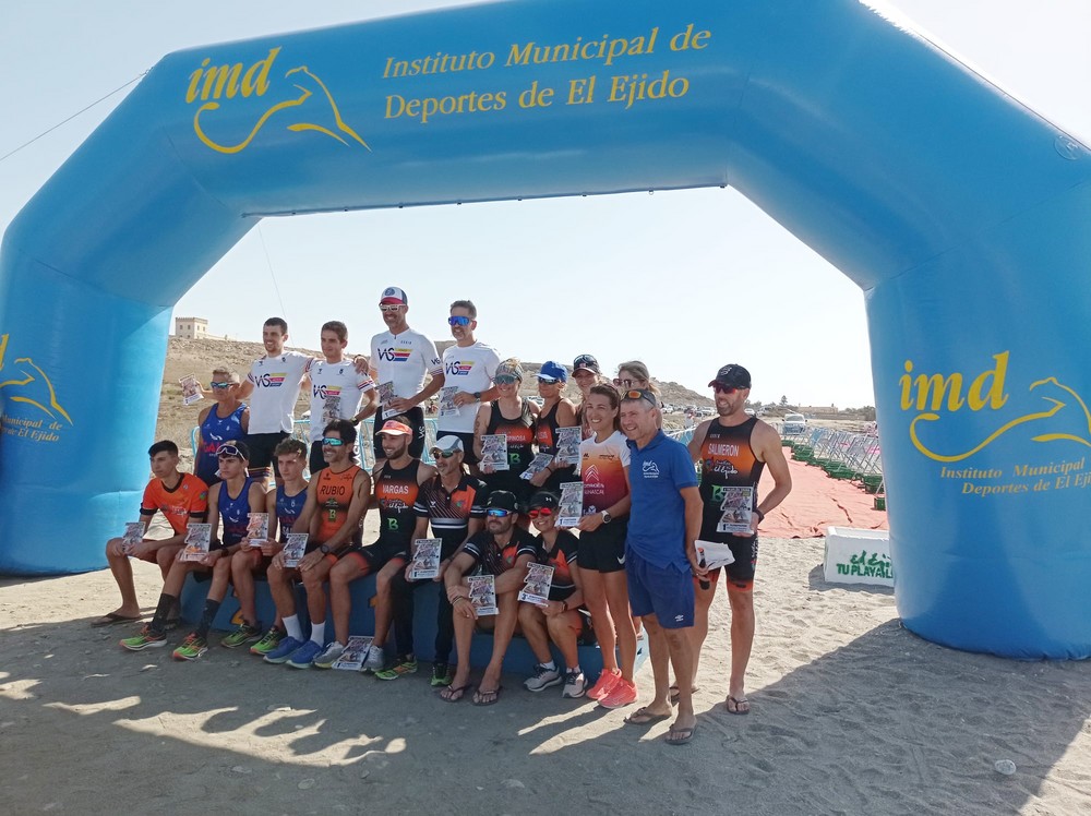 Germán Rodríguez y Catherina Sánchez, ganadores del II Triatlón Cross Super-Sprint de Guardias Viejas