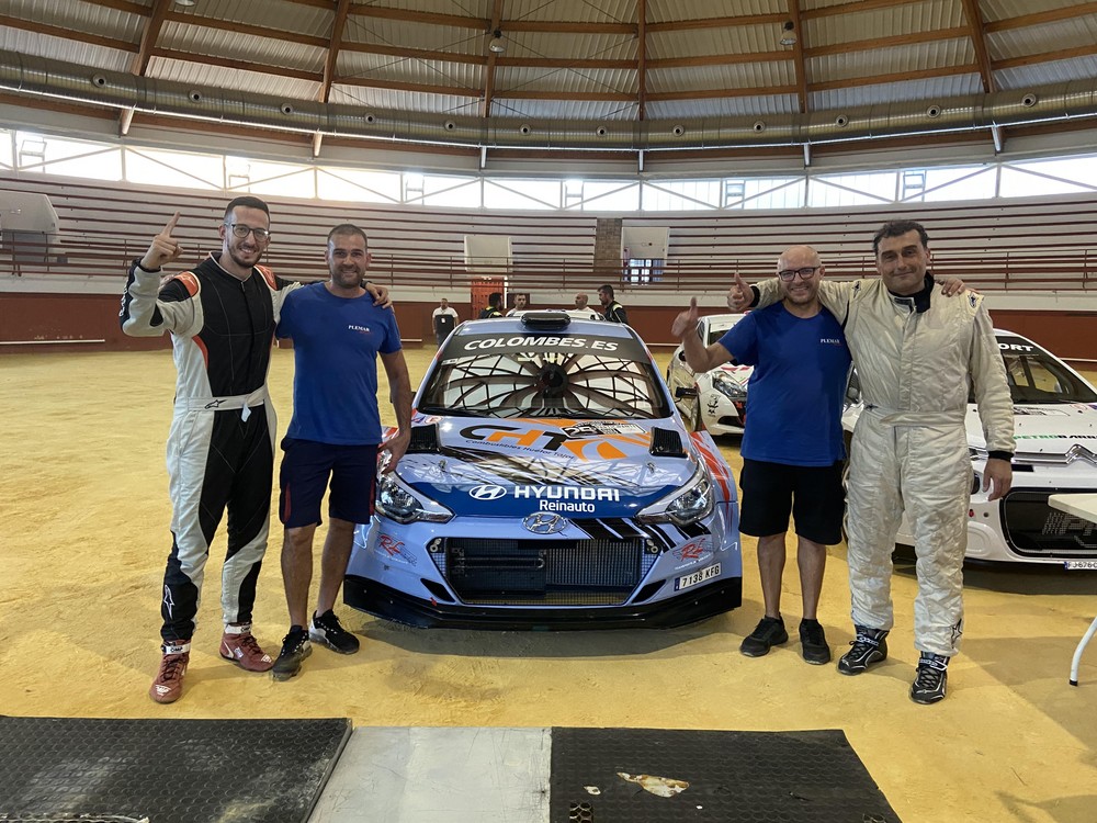 El piloto granadino, Pedro David Pérez, y el copiloto vicario, Alejandro Leseduarte, primeros en el XXV Aniversario del Rallye Sierra de Cádiz