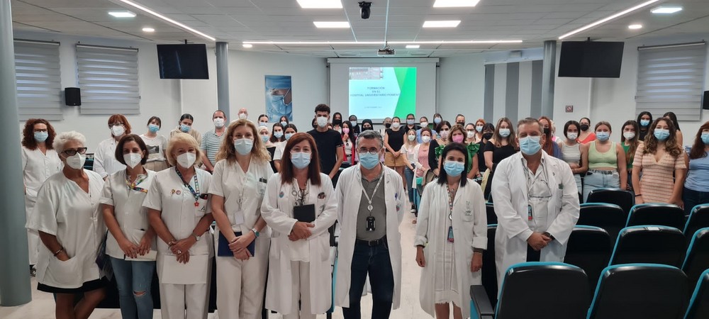 El Hospital Universitario Poniente recibe al alumnado en prácticas de Formación Profesional