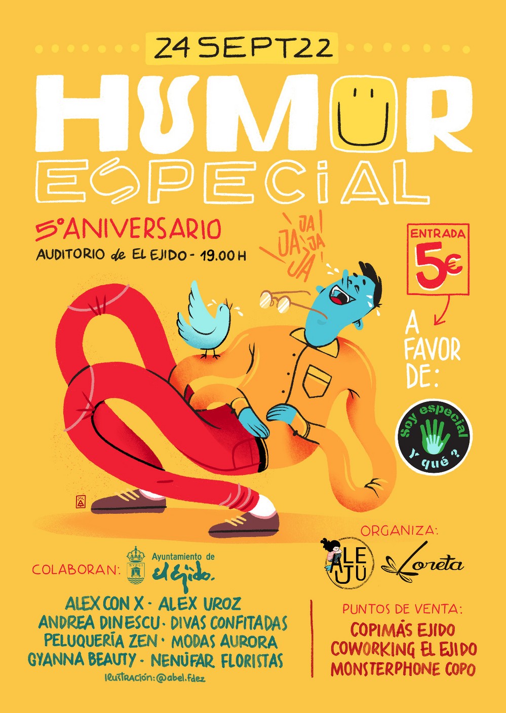 La asociación ‘Soy Especial y Qué?’ celebra su 5º Aniversario con una gala llena de humor