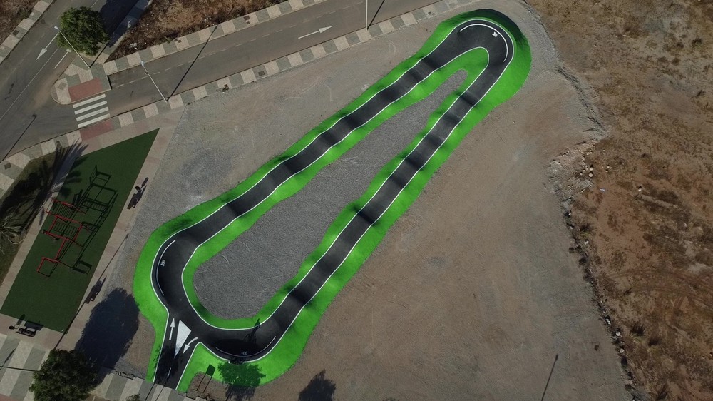 La Mojonera estrena el primer Pumptrack del Poniente, primera fase del Bike Park pionero en Andalucía