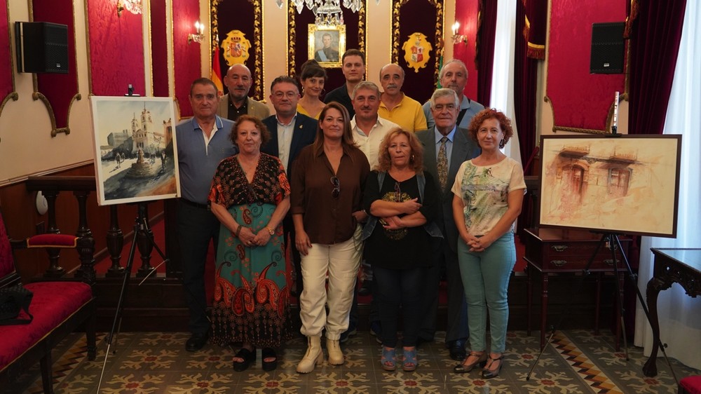 Berja se llena de artistas en el primer Certamen de Pintura Rápida de BerjArte