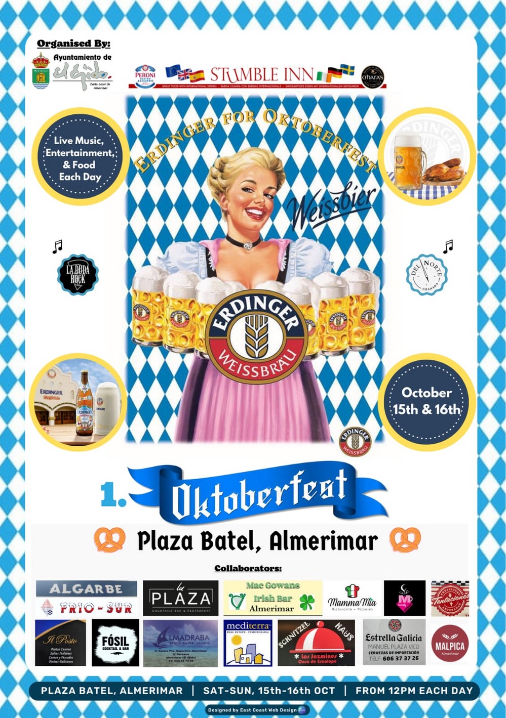 La tradición alemana del Oktoberfest llega los días 15 y 16 a Almerimar
