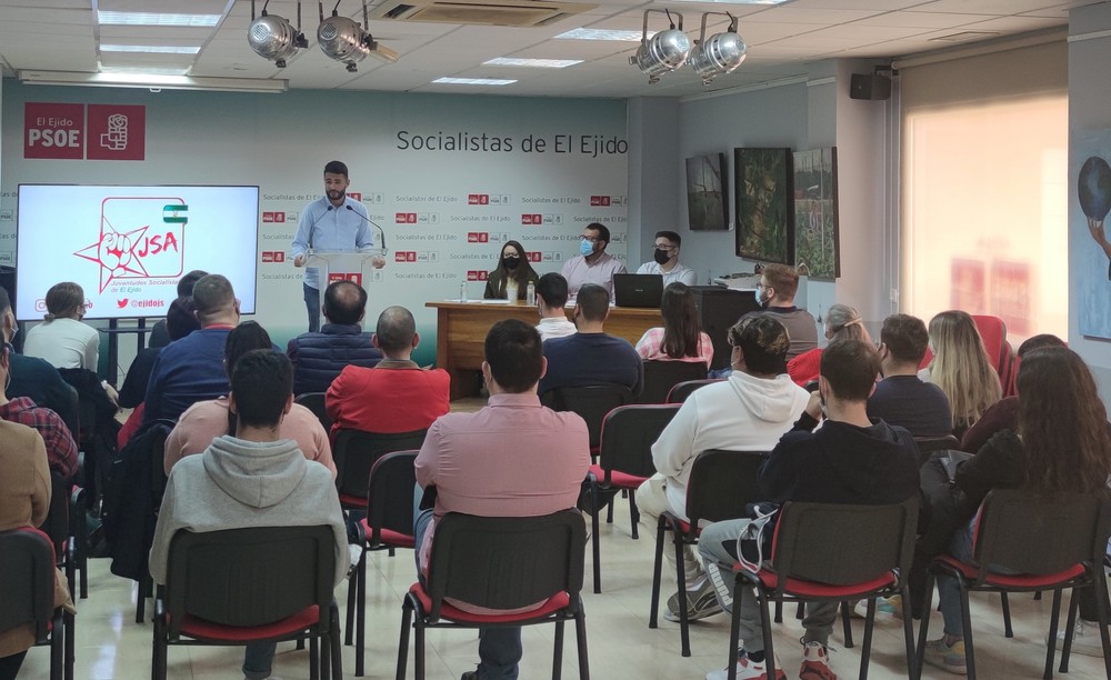 Las Juventudes Socialistas de El Ejido piden al Pleno que apruebe una moción para la promoción del empleo juvenil ‘Joven Ahora’