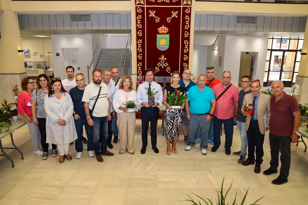 El Taller Ocupacional de Jardinería de Salud Mental expone sus trabajos en el Patio de Luces