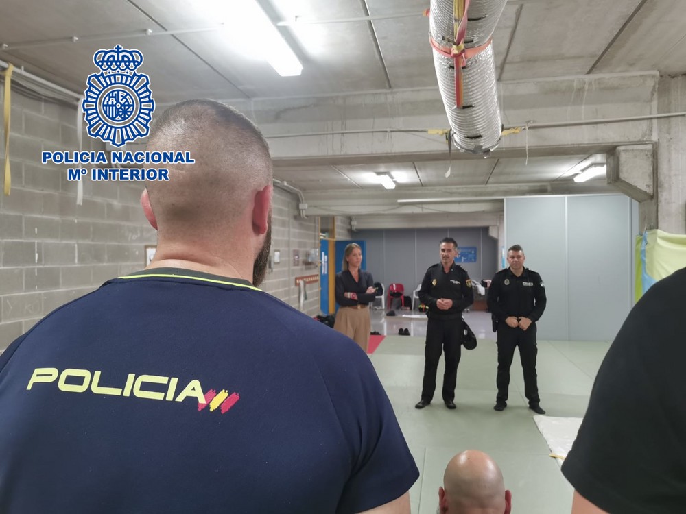 La Policía Nacional en El Ejido celebra el I curso de especialista en defensa personal policial
