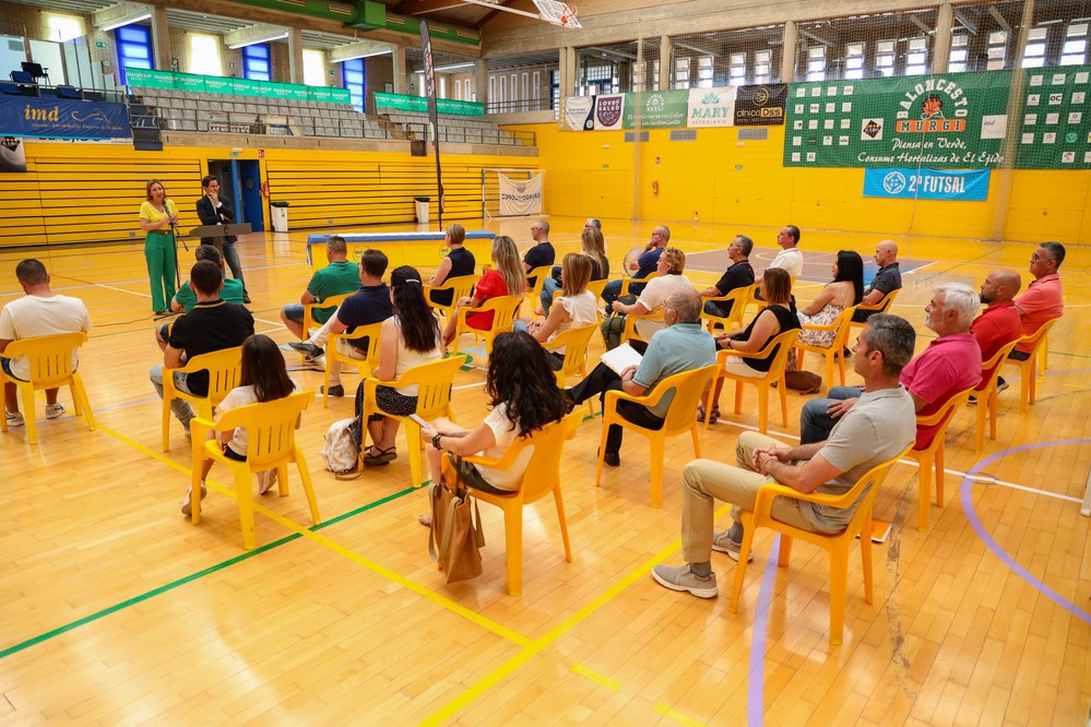 Los clubes y deportistas federados tienen  del 26 de octubre al 9 de noviembre para acceder a las subvenciones del Ayuntamiento de El Ejido